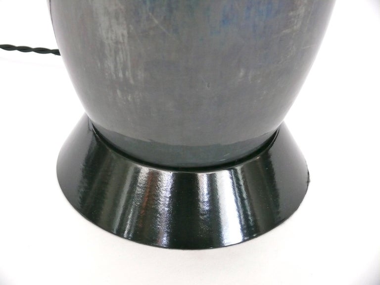 Giant Ceramic Drip Glaze Lamp 1