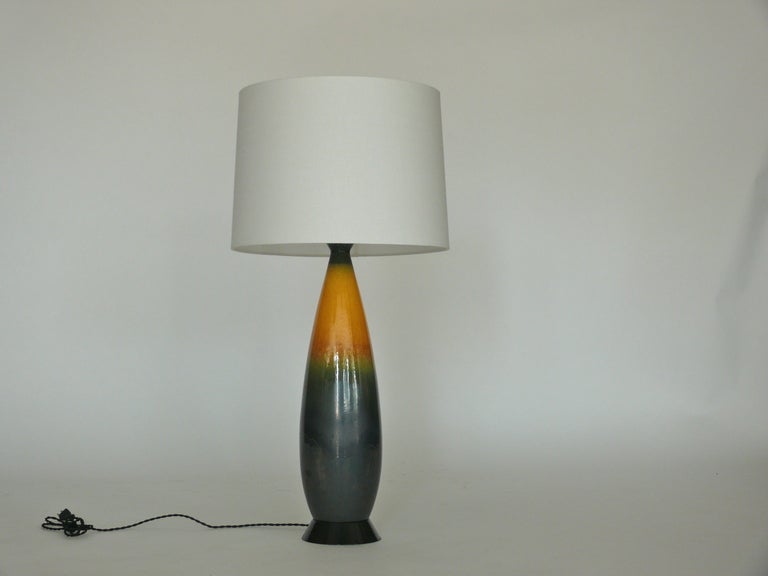 Giant Ceramic Drip Glaze Lamp 2