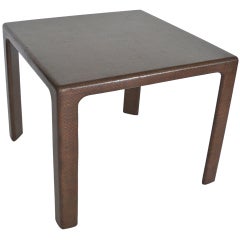 Vintage Square Seagrass Dining Table