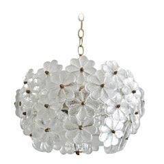 Petite Flower Chandelier by Ernest Palme