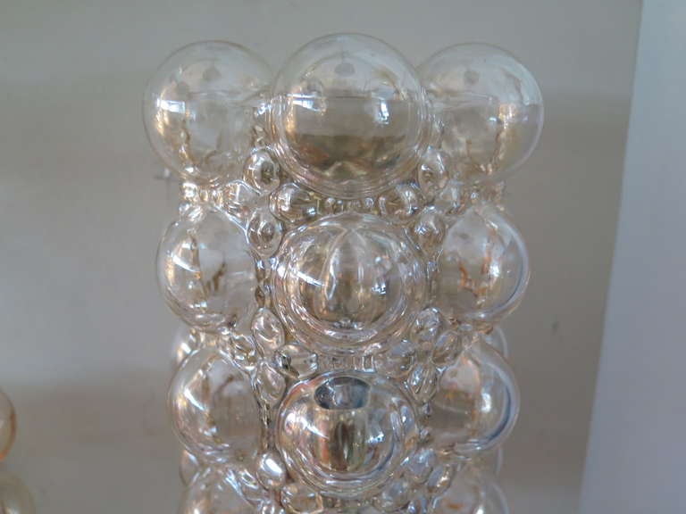 20th Century Austrian Bubble Sconces