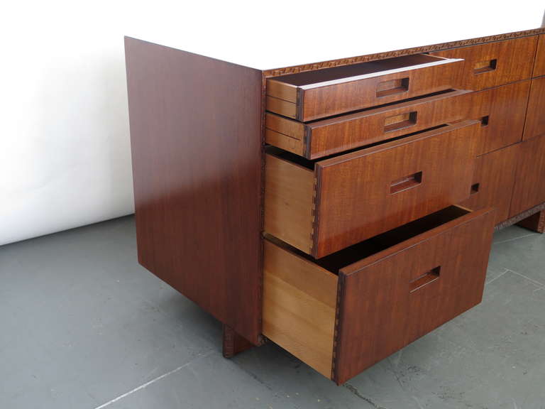 Frank Lloyd Wright Dresser In Excellent Condition In Beverly Hills, CA