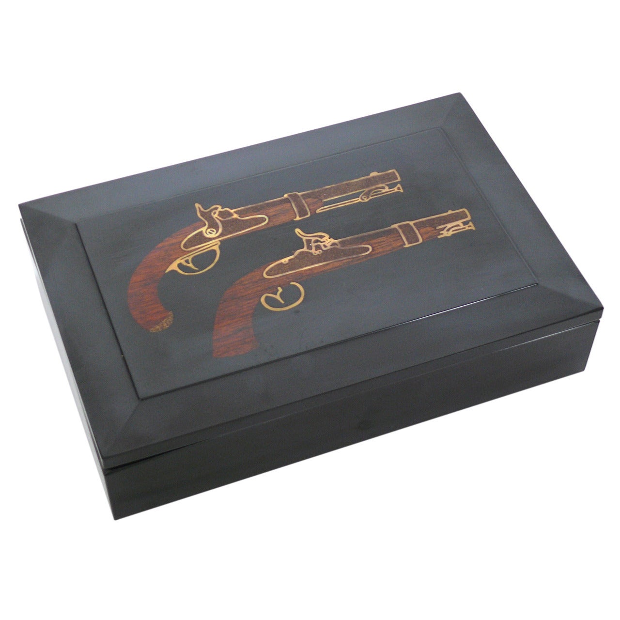 Dueling Pistols Box by Couroc