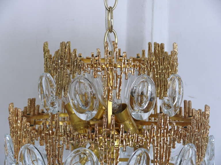 Italian Petite Sciolari Chandelier