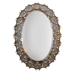 Sciolari Oval Backlit Mirror