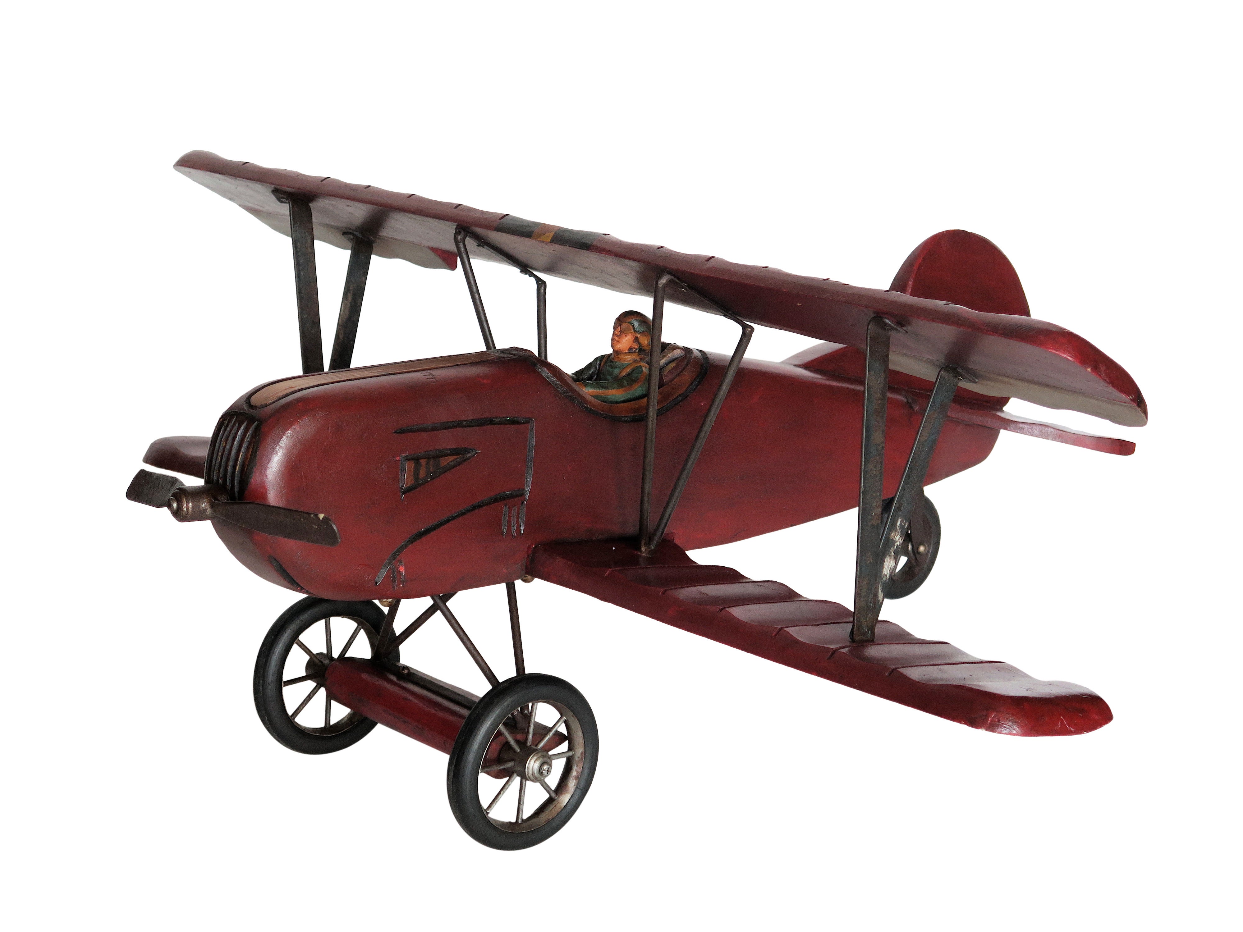 Wooden Airplane Model