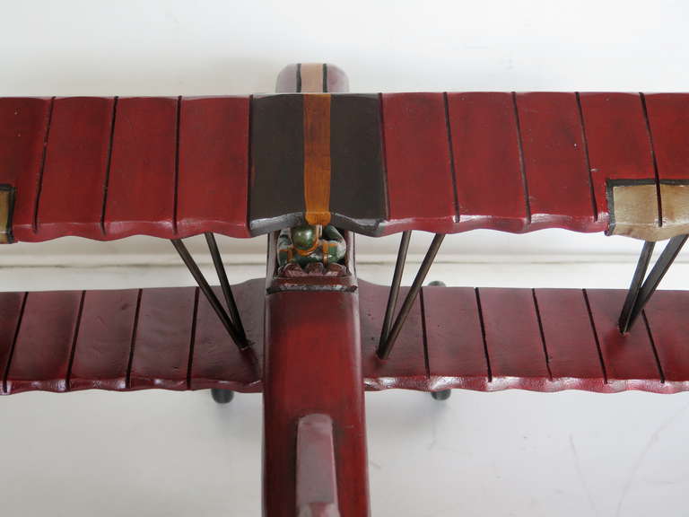 Wooden Airplane Model 2