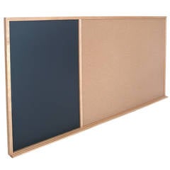 Magnetic Chalkboard and Cork Board