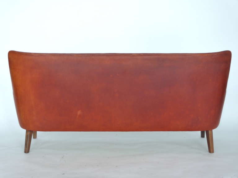 Leather Sofa by Arne Vodder 2