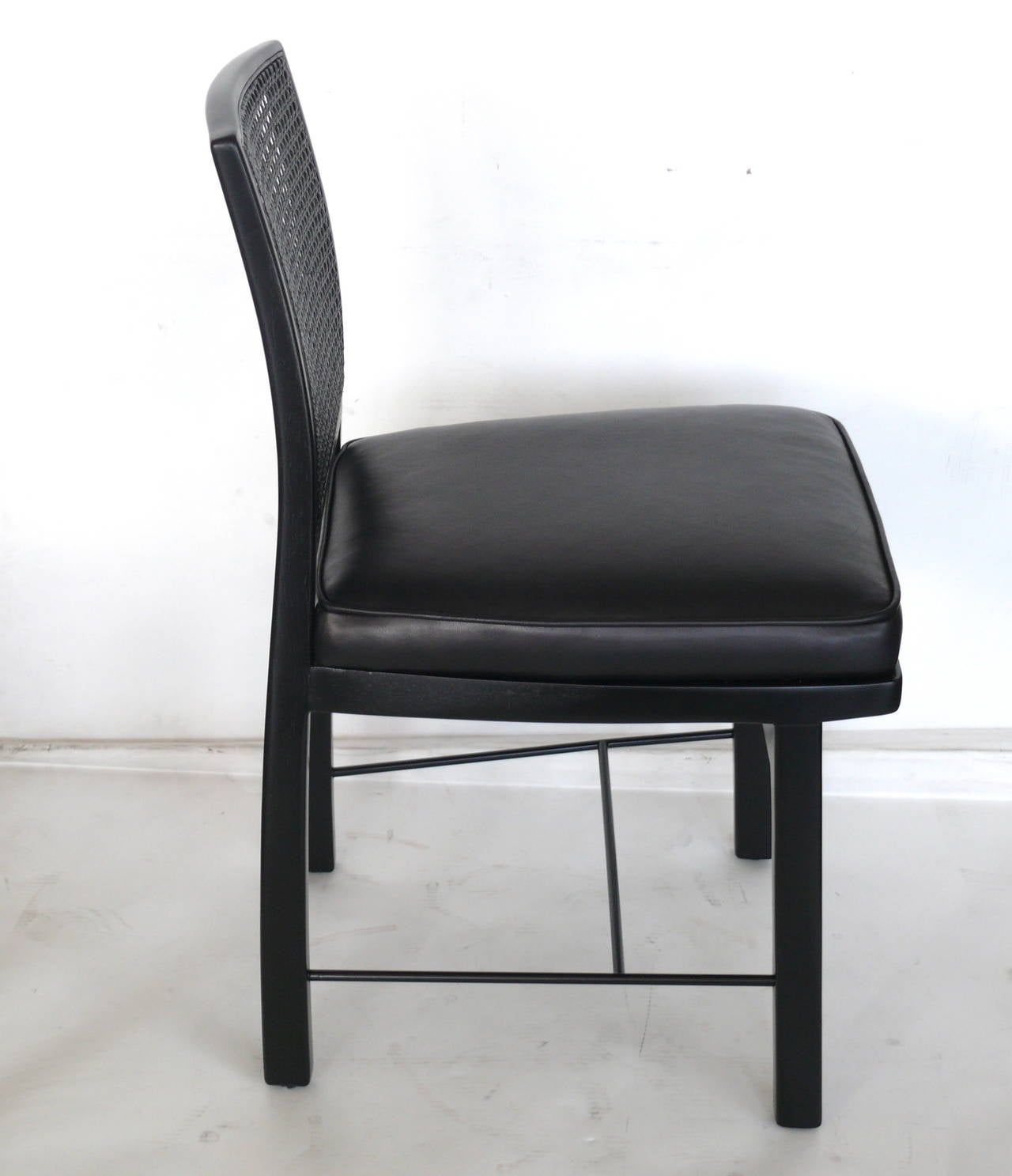 Edward Wormley for Dunbar Side Chairs In Excellent Condition In Beverly Hills, CA