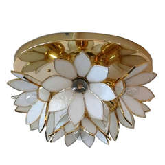 Lotus Flower Flush Mounts