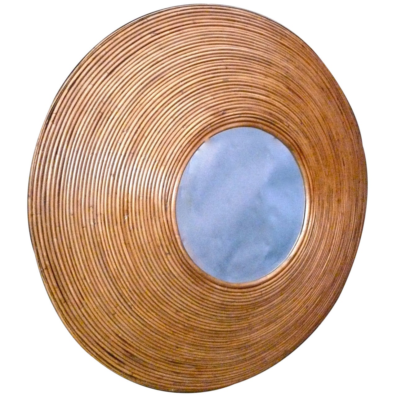 Rattan Mirror