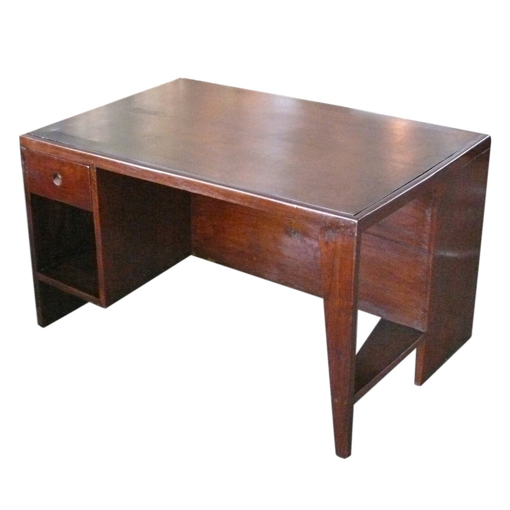 Pierre Jeanneret Desk at 1stdibs