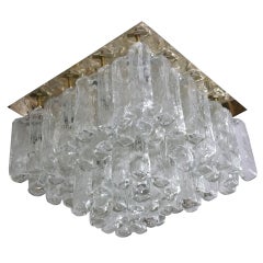 Vintage Giant Kalmar Icicle Flush Mount