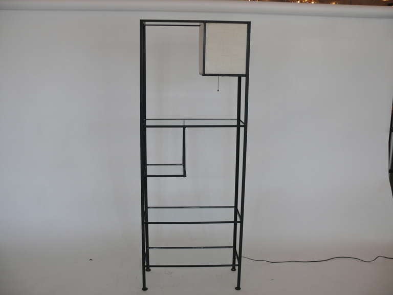 Large Fredrick Weinberg Iron Etagere