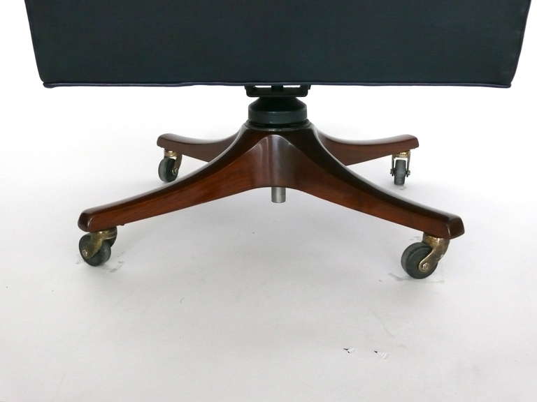 Leather Executive Desk Chair by Dunbar