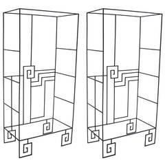 Greek Key Étagères