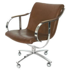 Retro Steelcase Chair by Gardner Leaver