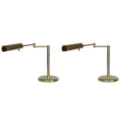 Brass Koch and Lowy Table Lamps