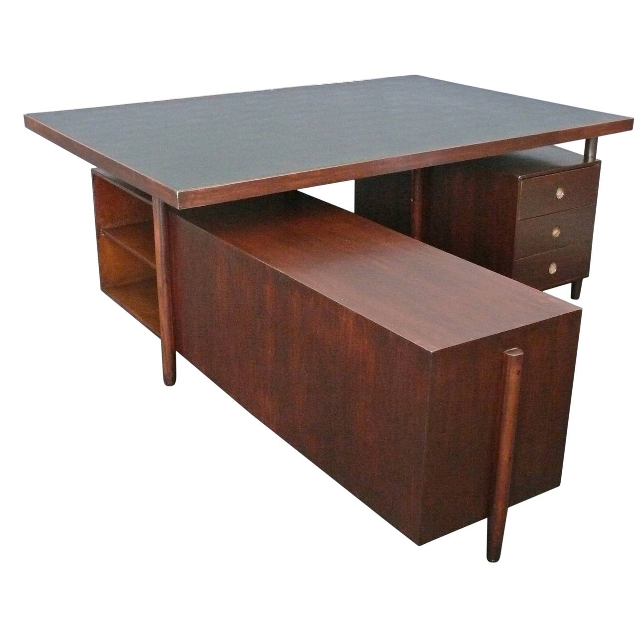 Desk by Pierre Jeanneret In Excellent Condition In Beverly Hills, CA