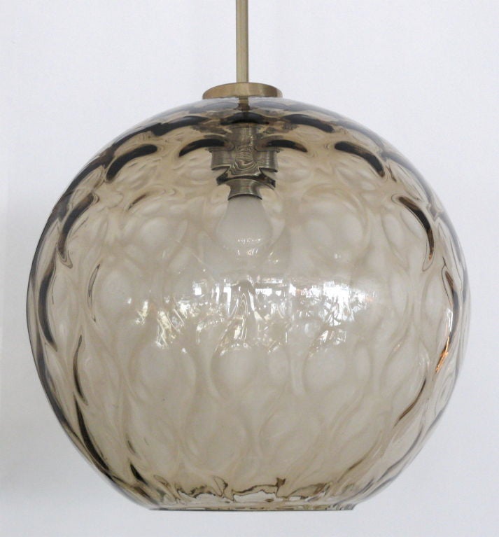 Textured Glass Globe