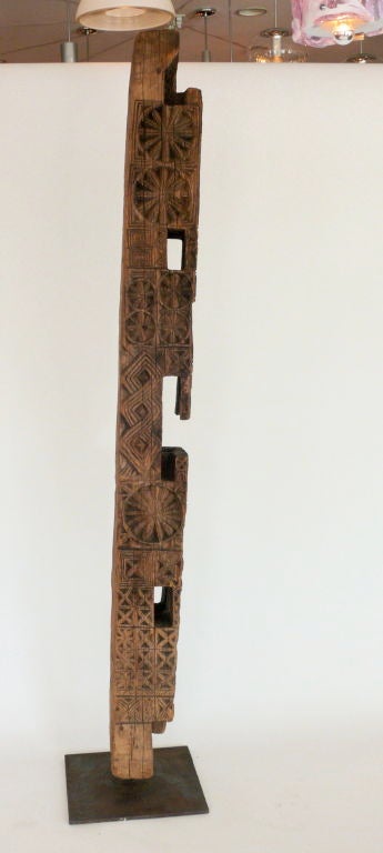 Hand Carved Wood Totem Pole 5