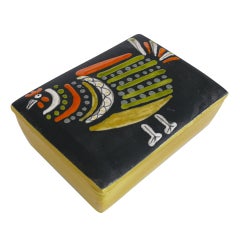 Ceramic Chicken Box by Raymor