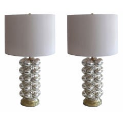 Bubble Mercury Glass Lamps