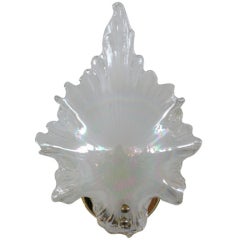 Murano Seashell Glass Sconce