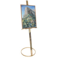 Vintage Italian Brass Easel