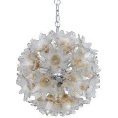 Murano Glass Flower Sputnik