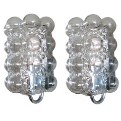 Clear Bubble Sconces