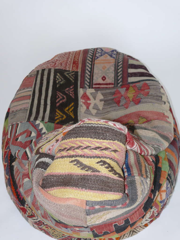 Vintage Turkish Bean Bag Chairs In Excellent Condition In Beverly Hills, CA
