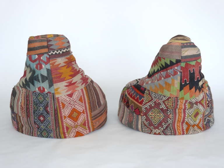 Wool Vintage Turkish Bean Bag Chairs