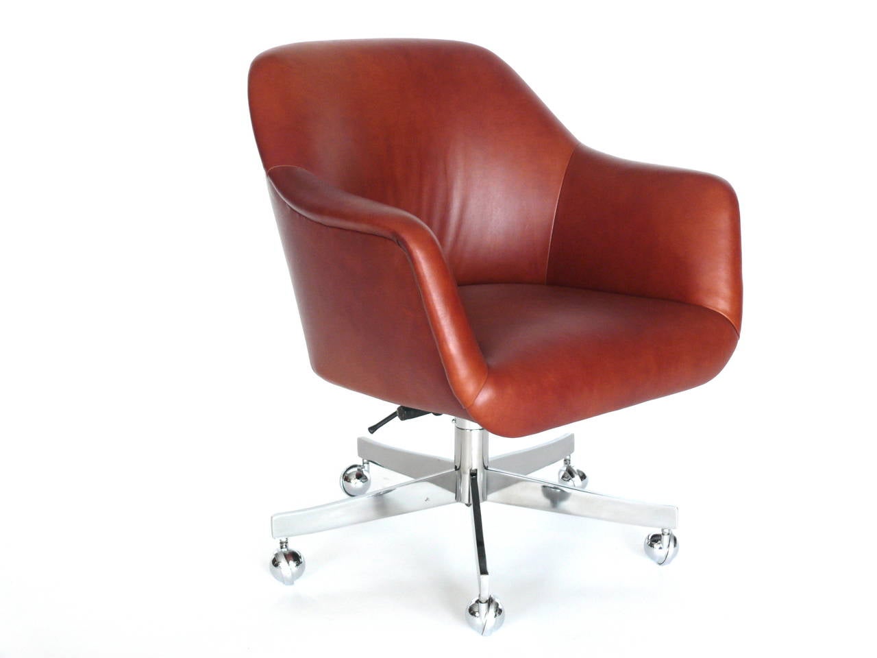 Ward Bennett Desk Chair In Excellent Condition In Beverly Hills, CA