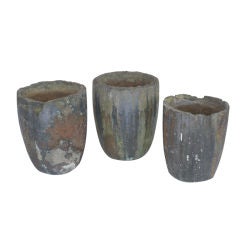 Large French Foundry Pots