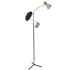 French Articulating Floor Light