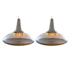 Giant French Industrial Ceiling Light