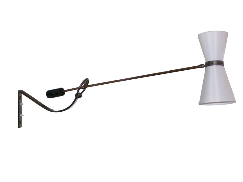 Pierre Guariche Style Articulating Wall Sconce