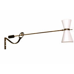 Pierre Guariche Style Articulating Wall Sconce