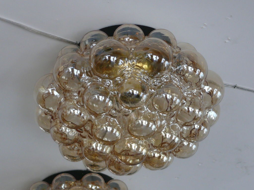 Large Austrian Bubble Flush Mounts