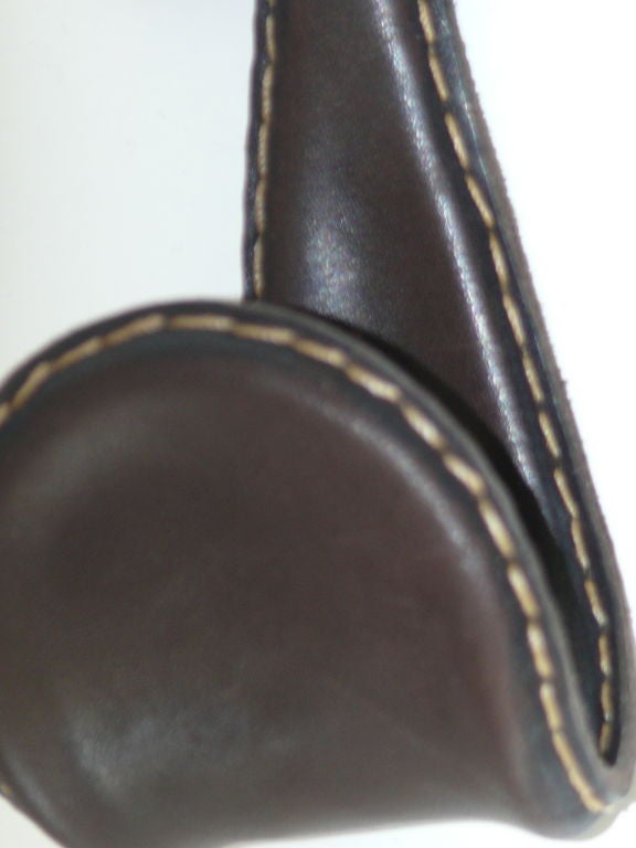 Contemporary Atelier Leather Hook For Sale