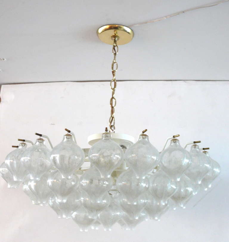 Large Seguso Chandelier