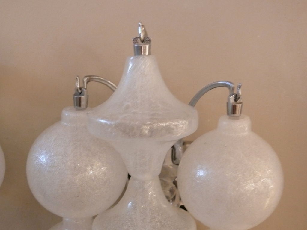Seguso Sconces In Excellent Condition In Beverly Hills, CA