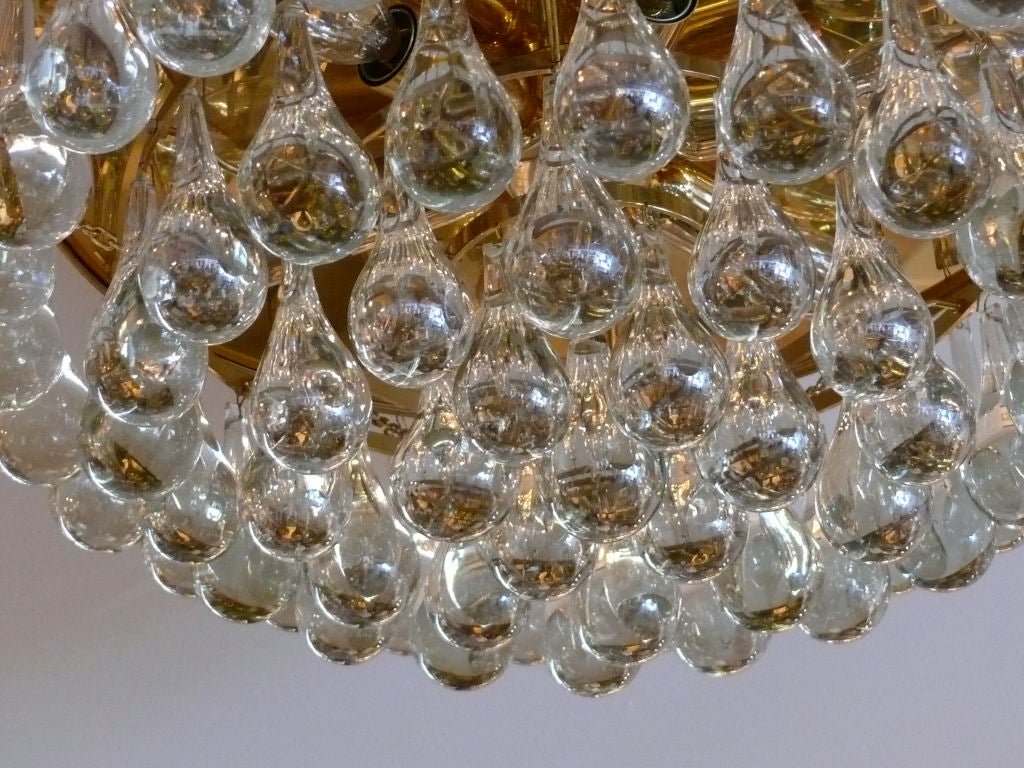 20th Century Teardrop Ceiling Light