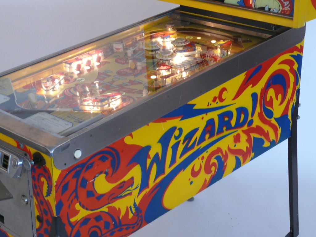 bally wizard pinball machine first 500