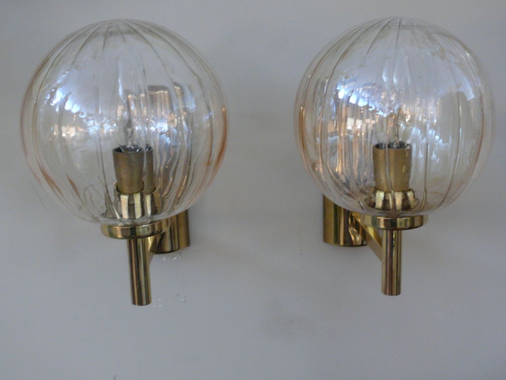 Austrian Globe Sconces