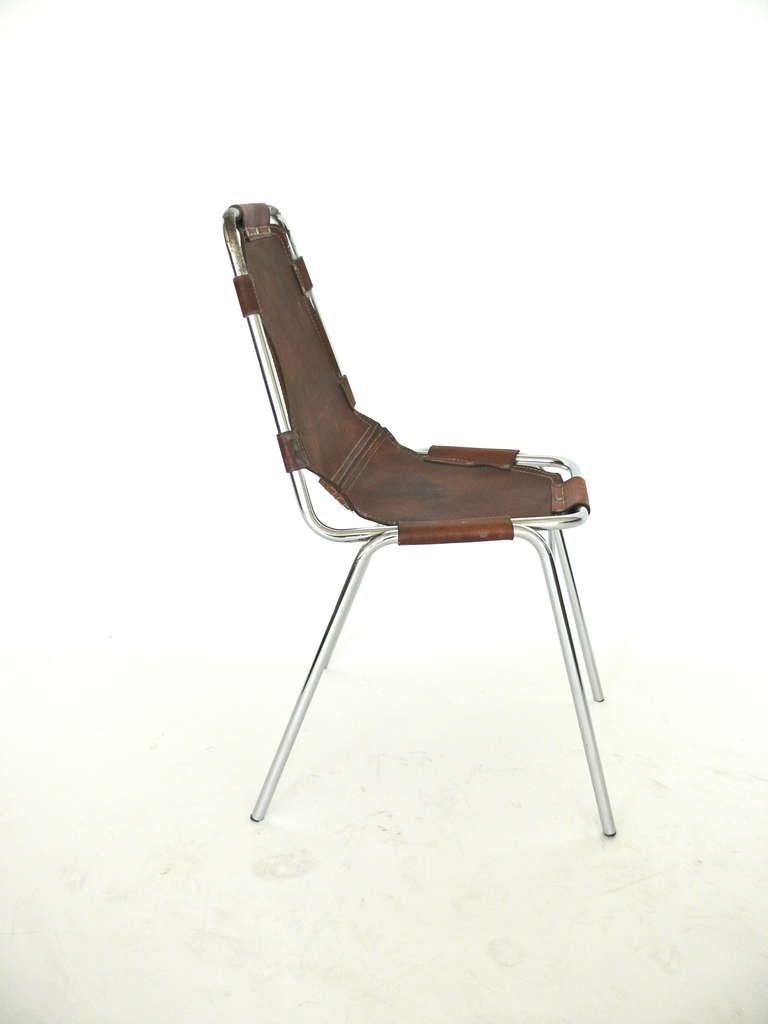 Charlotte Perriand Les Arc Chairs In Good Condition In Beverly Hills, CA