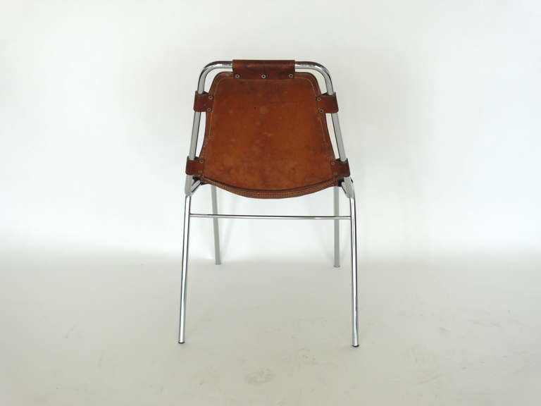 Late 20th Century Charlotte Perriand Les Arc Chairs