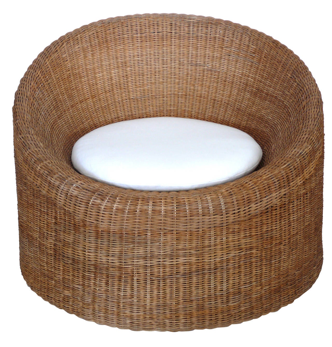 Pair of Wicker Chairs by Eero Aarnio